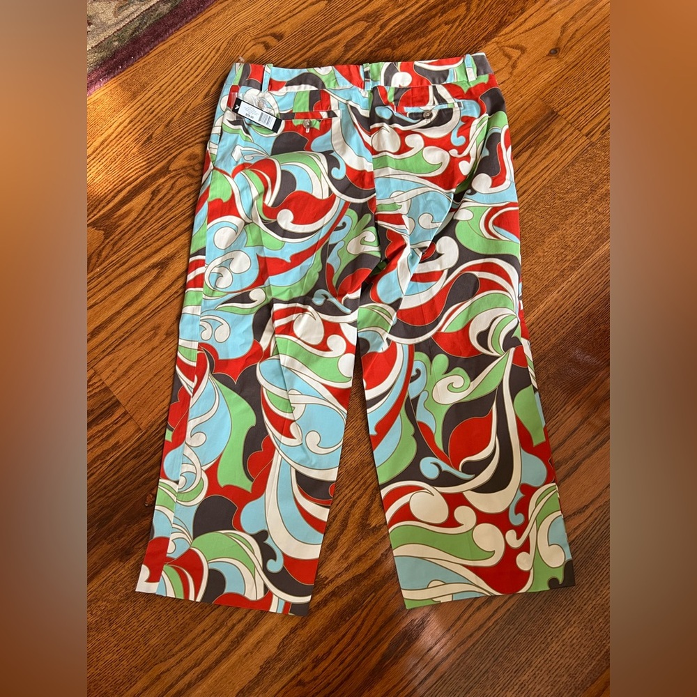 Women Colorful Capri Pants